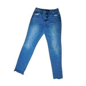 Judy Blue Size 14W Plus Size Distressed STRETCH Denim Jeans